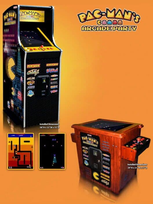 Обложка Pac-Man's Arcade Party