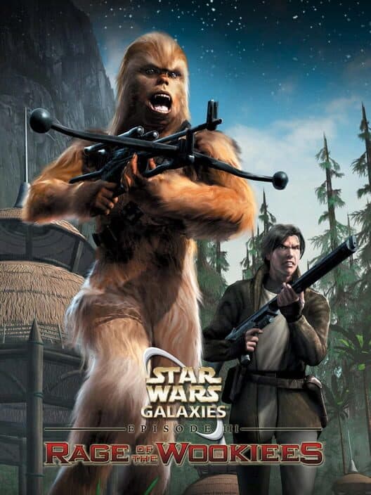 Обложка Star Wars Galaxies: Rage of the Wookiees