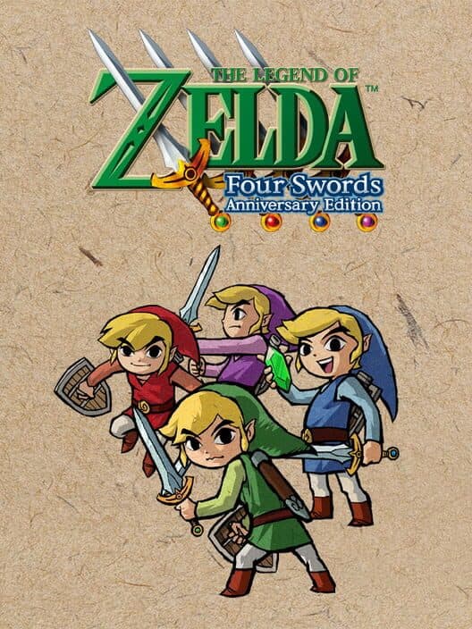 Обложка The Legend of Zelda: Four Swords - Anniversary Edition