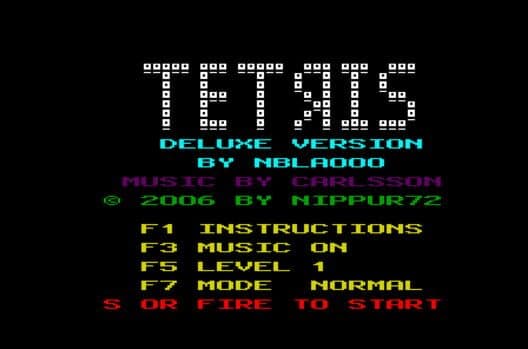 Обложка Tetris Deluxe