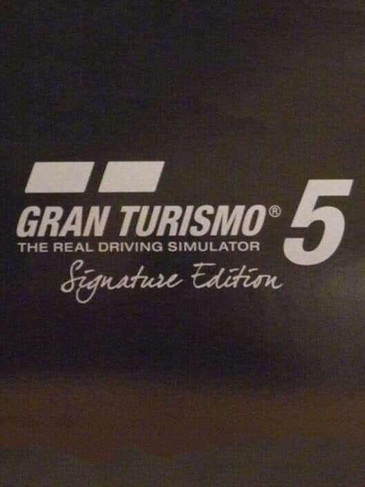 Обложка Gran Turismo 5: Signature Edition