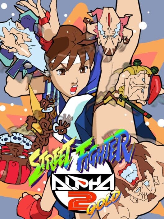 Обложка Street Fighter Alpha 2 Gold