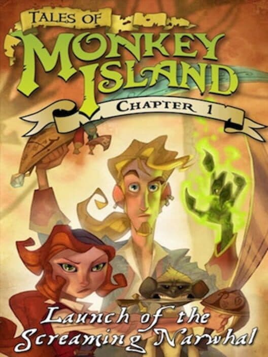Обложка Tales of Monkey Island: Chapter 1 - Launch of the Screaming Narwhal