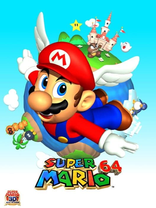 Обложка Super Mario 64