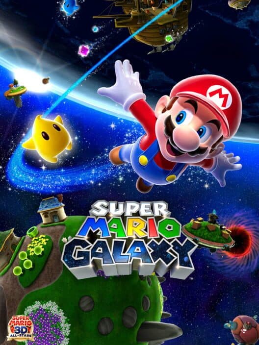 Обложка Super Mario Galaxy