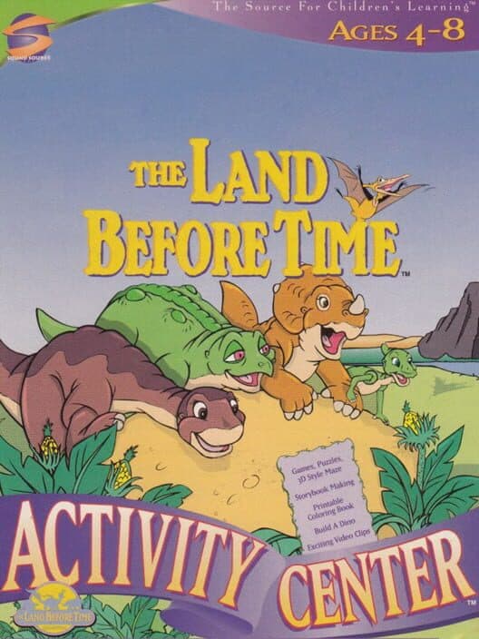 Обложка The Land Before Time: Activity Center