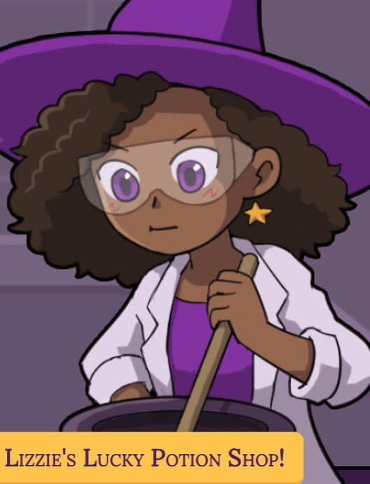 Обложка Lizzie's Lucky Potion Shop