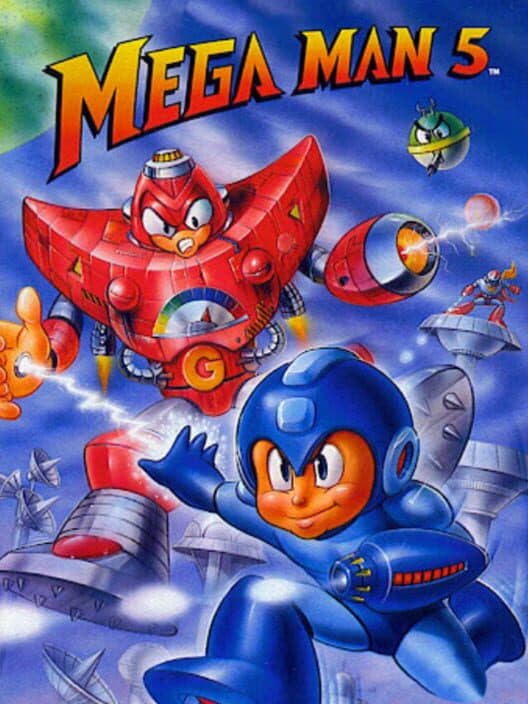 Обложка Mega Man 5
