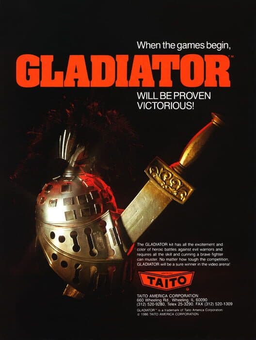 Обложка Gladiator