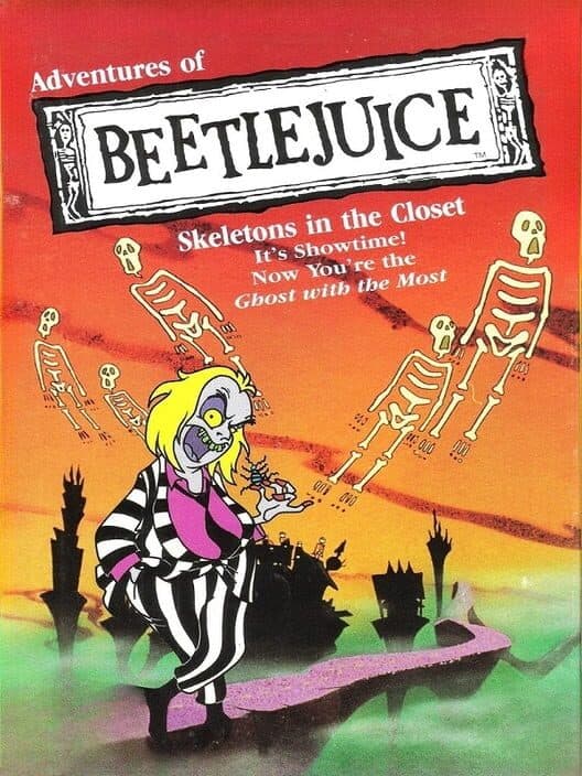 Обложка Adventures of Beetlejuice: Skeletons in the Closet