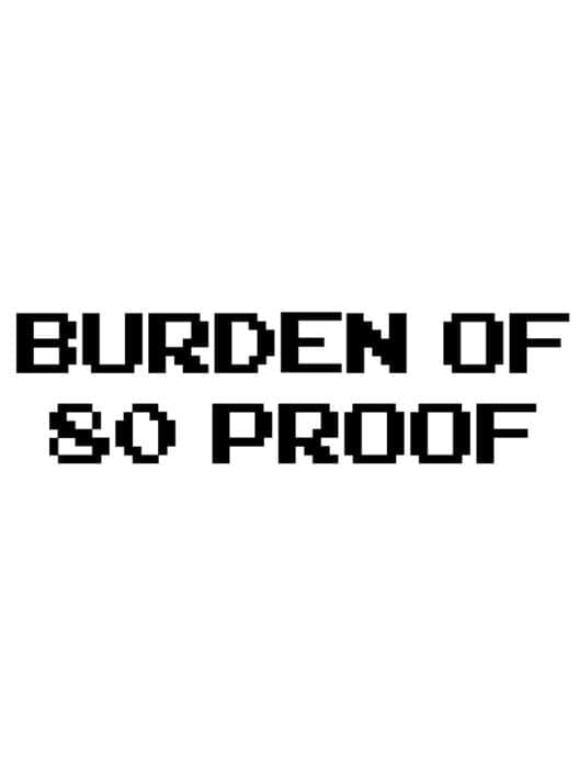Обложка Burden of 80 Proof