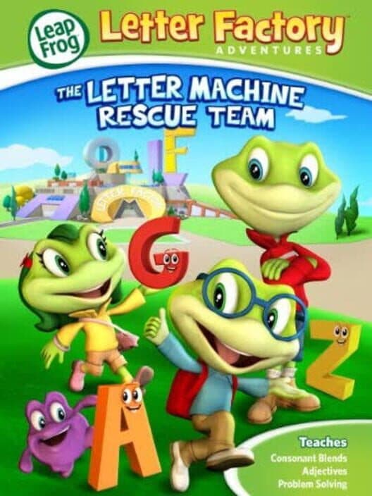 Обложка Letter Factory Adventures: The Letter Machine Rescue Team