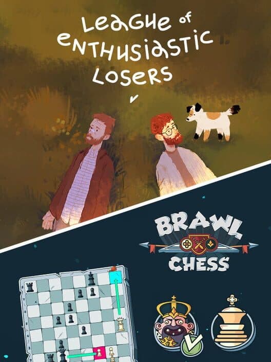Обложка League of Enthusiastic Losers + Brawl Chess