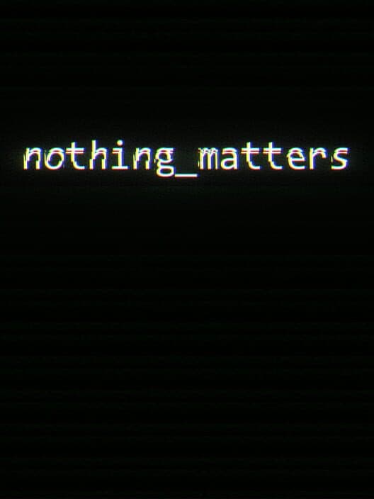 Обложка Nothing_Matters