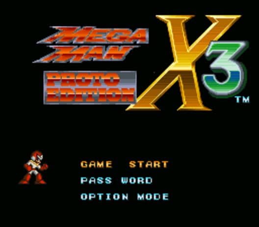 Обложка Mega Man X3: Proto Edition