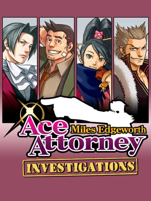 Обложка Ace Attorney Investigations: Miles Edgeworth