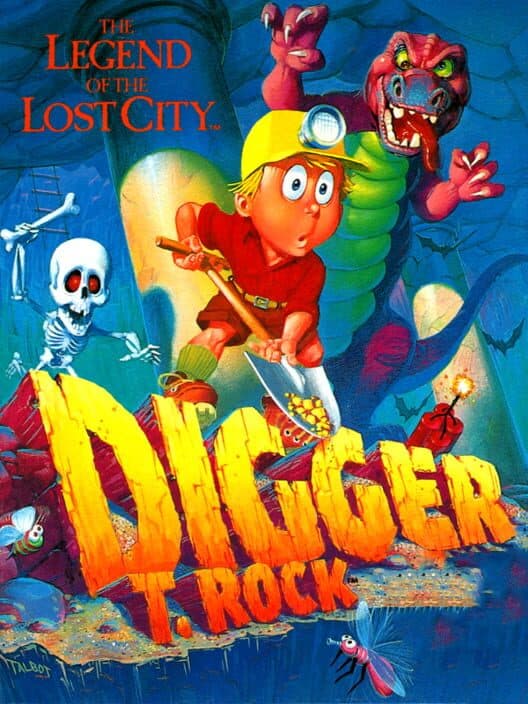 Обложка Digger T. Rock: The Legend of the Lost City
