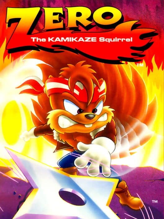 Обложка Zero the Kamikaze Squirrel
