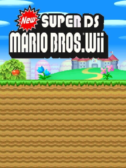 Обложка New Super Mario Bros. Wii DS