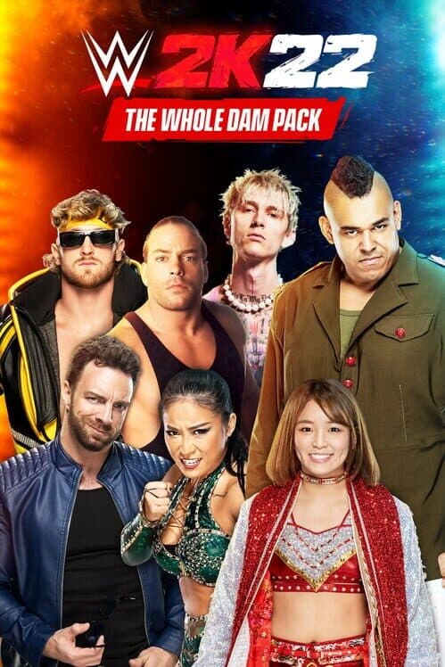 Обложка WWE 2K22: The Whole Dam Pack
