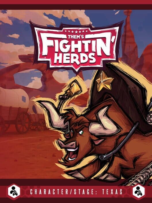 Обложка Them's Fightin' Herds: Texas