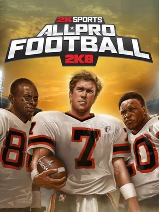 Обложка All-Pro Football 2K8