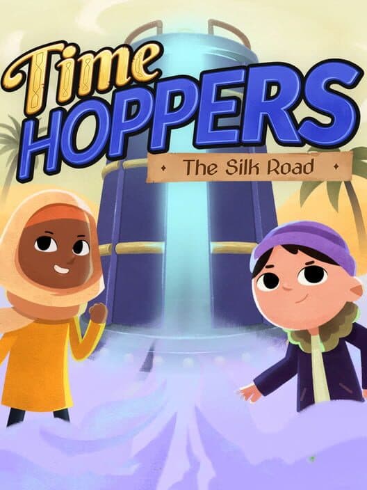 Обложка Time Hoppers: The Silk Road