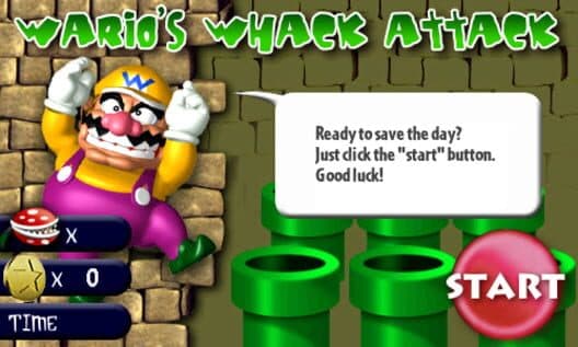 Обложка Wario's Whack Attack