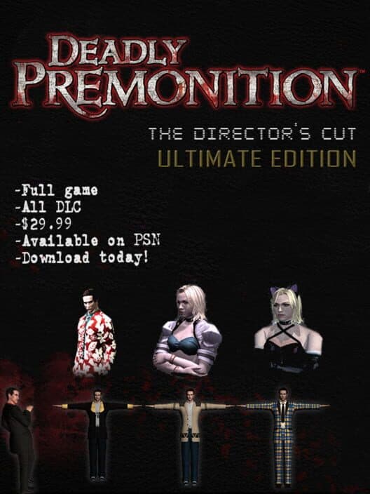 Обложка Deadly Premonition: The Director's Cut Ultimate Edition