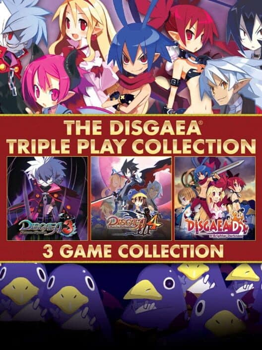 Обложка The Disgaea Triple Play Collection
