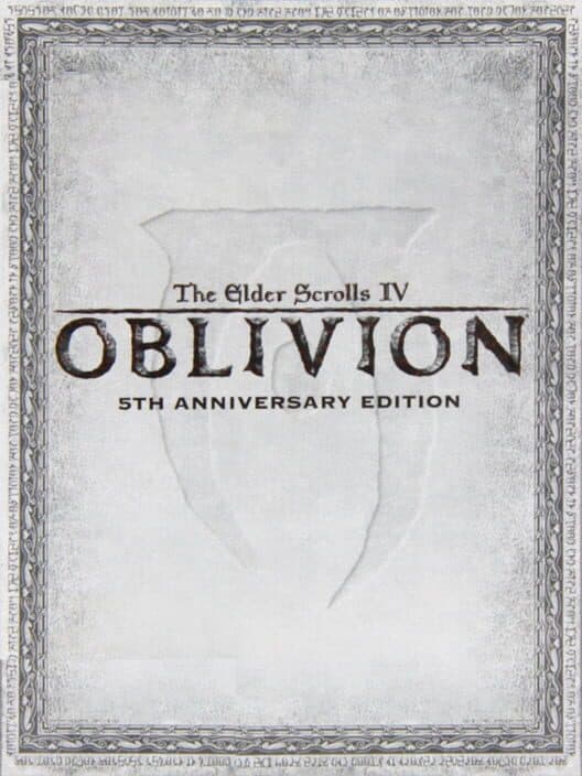 Обложка The Elder Scrolls IV: Oblivion 5th Anniversary Edition