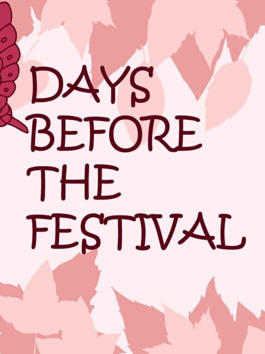 Обложка Days Before the Festival