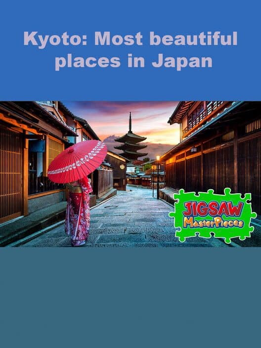 Обложка Jigsaw Masterpieces: Kyoto - Most Beautiful Places in Japan