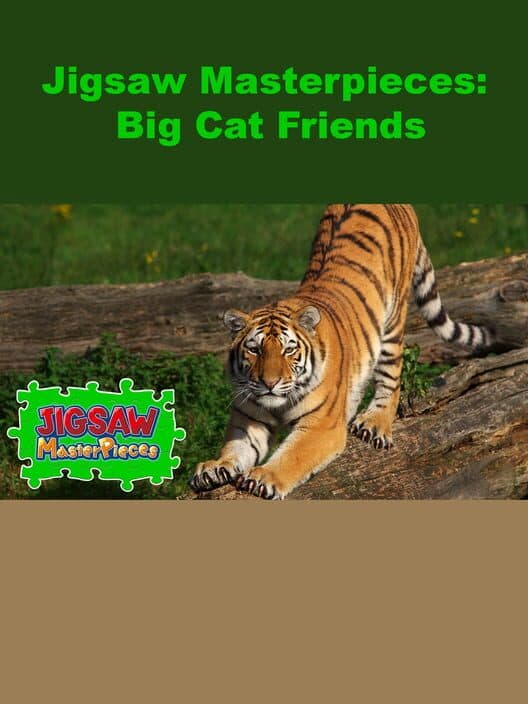 Обложка Jigsaw Masterpieces: Big Cat Friends