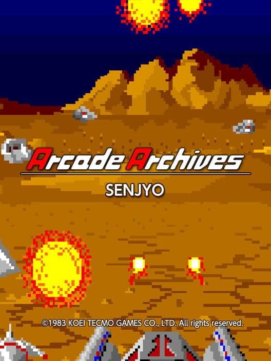Обложка Arcade Archives: Senjyo