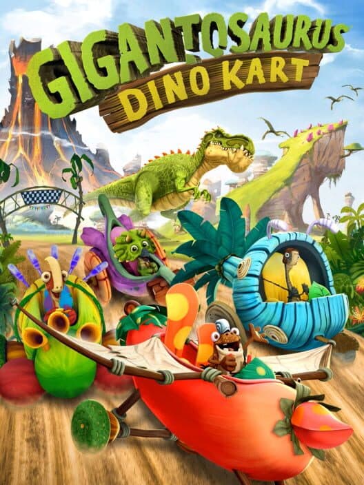 Обложка Gigantosaurus Dino Kart