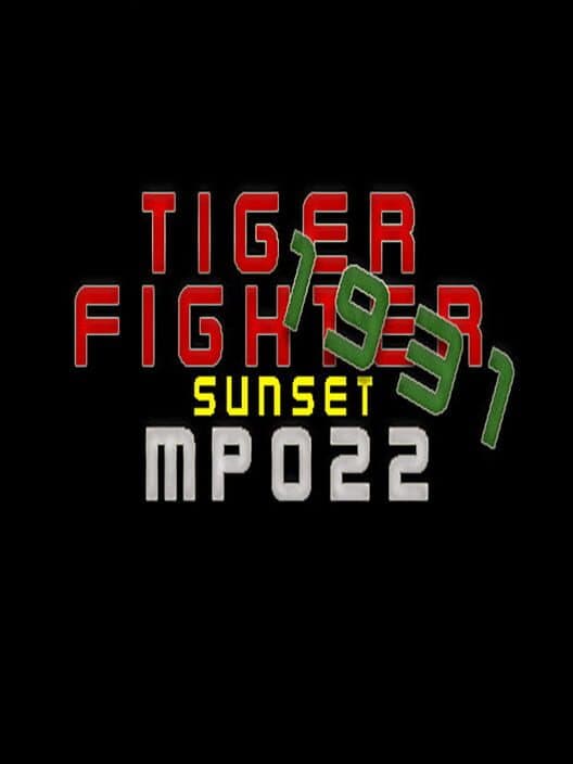 Обложка Tiger Fighter 1931: Sunset MP022