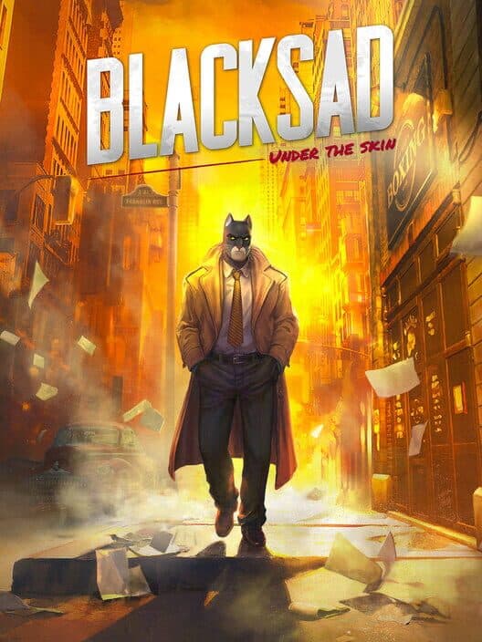 Обложка Blacksad: Under the Skin