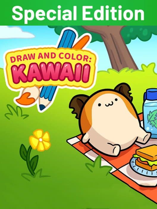 Обложка Draw and Color: Kawaii - Special Edition