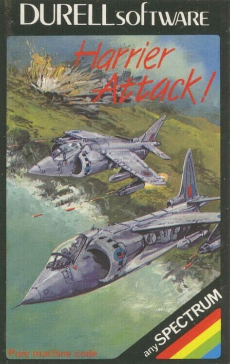 Обложка Harrier Attack!