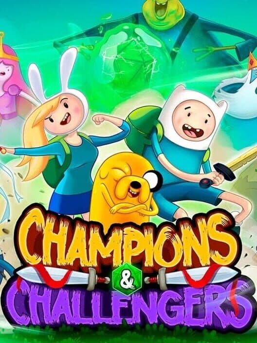 Обложка Adventure Time: Champions & Challengers