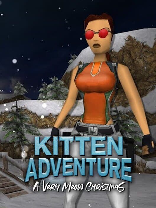 Обложка Kitten Adventure: A Very Meow Christmas