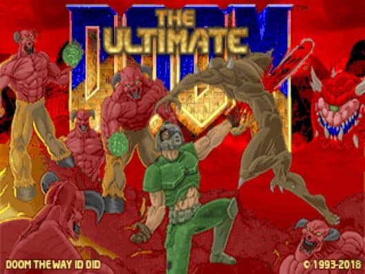 Обложка Ultimate Doom the Way id Did