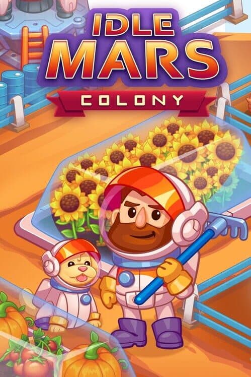 Обложка Idle Mars Colony