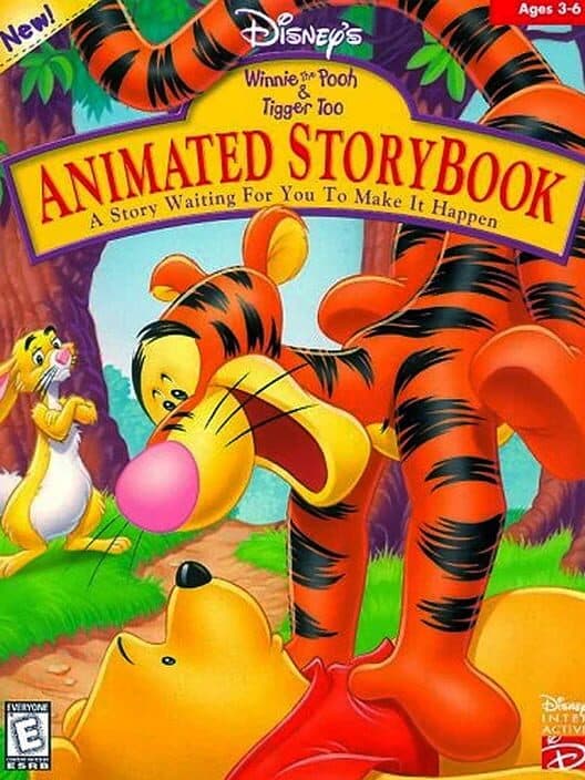 Обложка Disney's Winnie the Pooh & Tigger Too: Animated Storybook