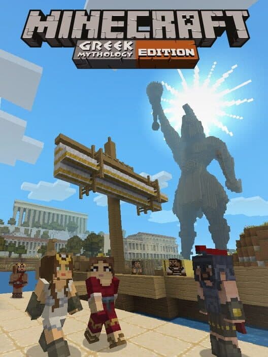 Обложка Minecraft: Greek Mythology Mash-up