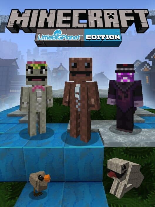 Обложка Minecraft: LittleBigPlanet Edition