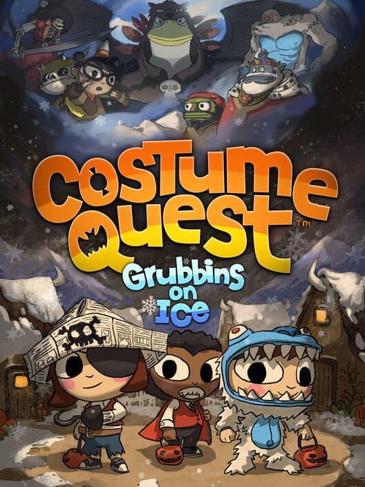 Обложка Costume Quest: Grubbins on Ice