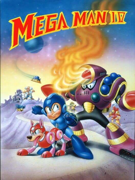 Обложка Mega Man IV