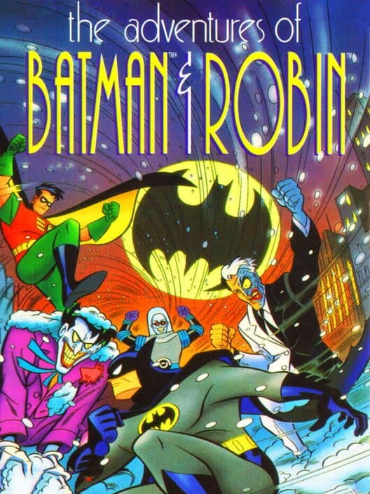 Обложка The Adventures of Batman & Robin